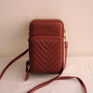 Forever Young Women's Wallet Purse - Burgundy Red
